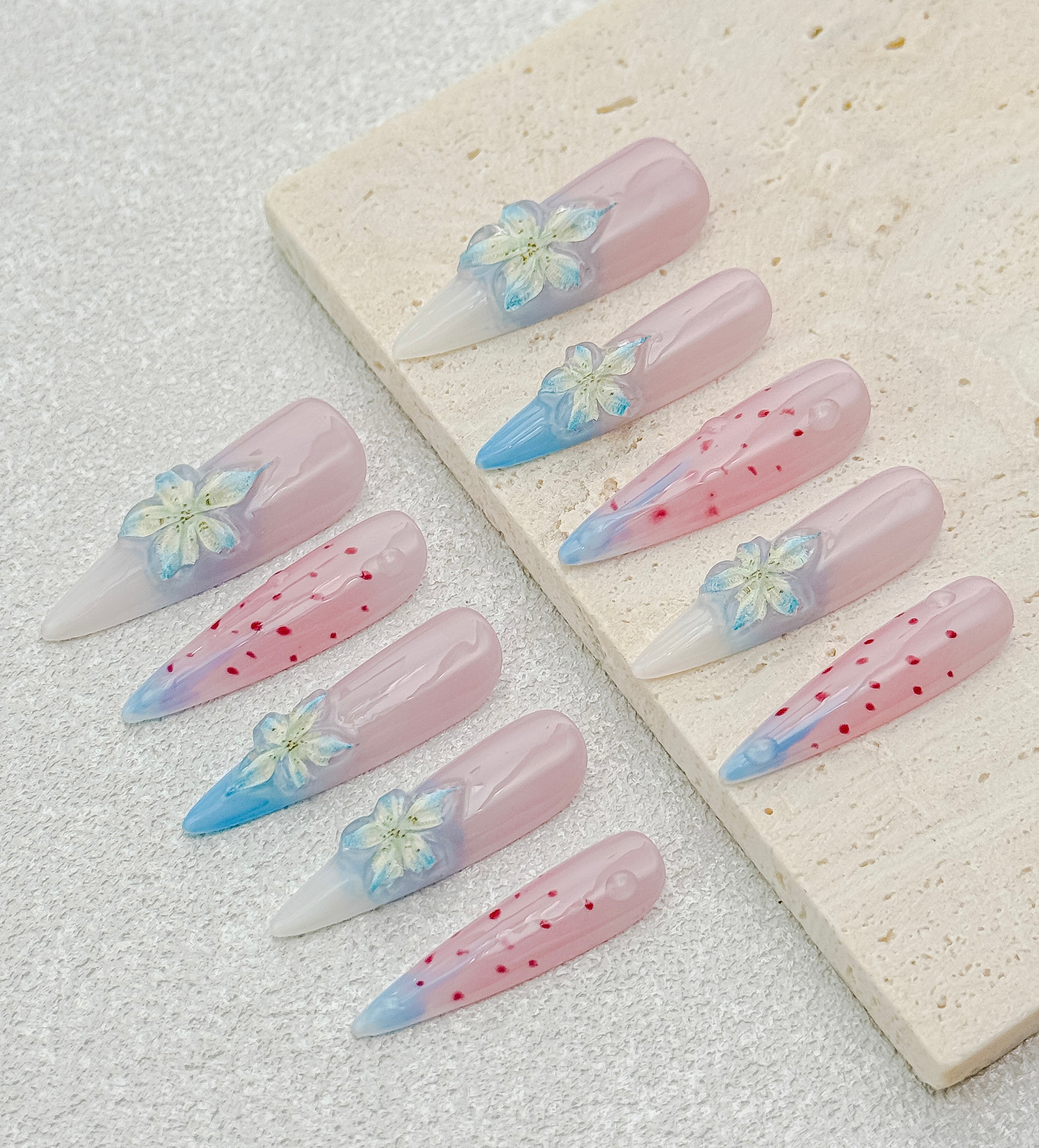 Petal Dream press on nail