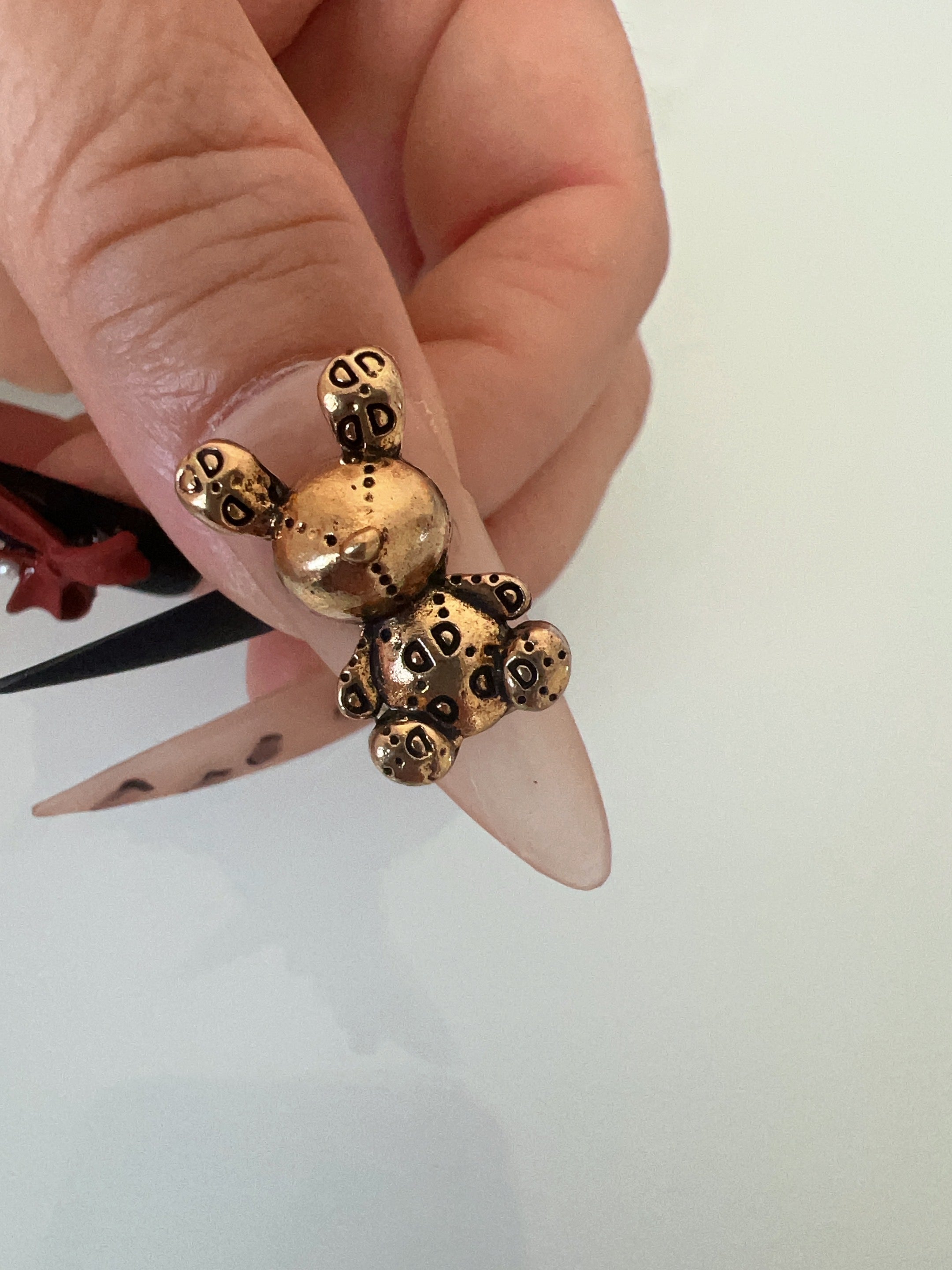 Chic Leopard Bow Press On Nails