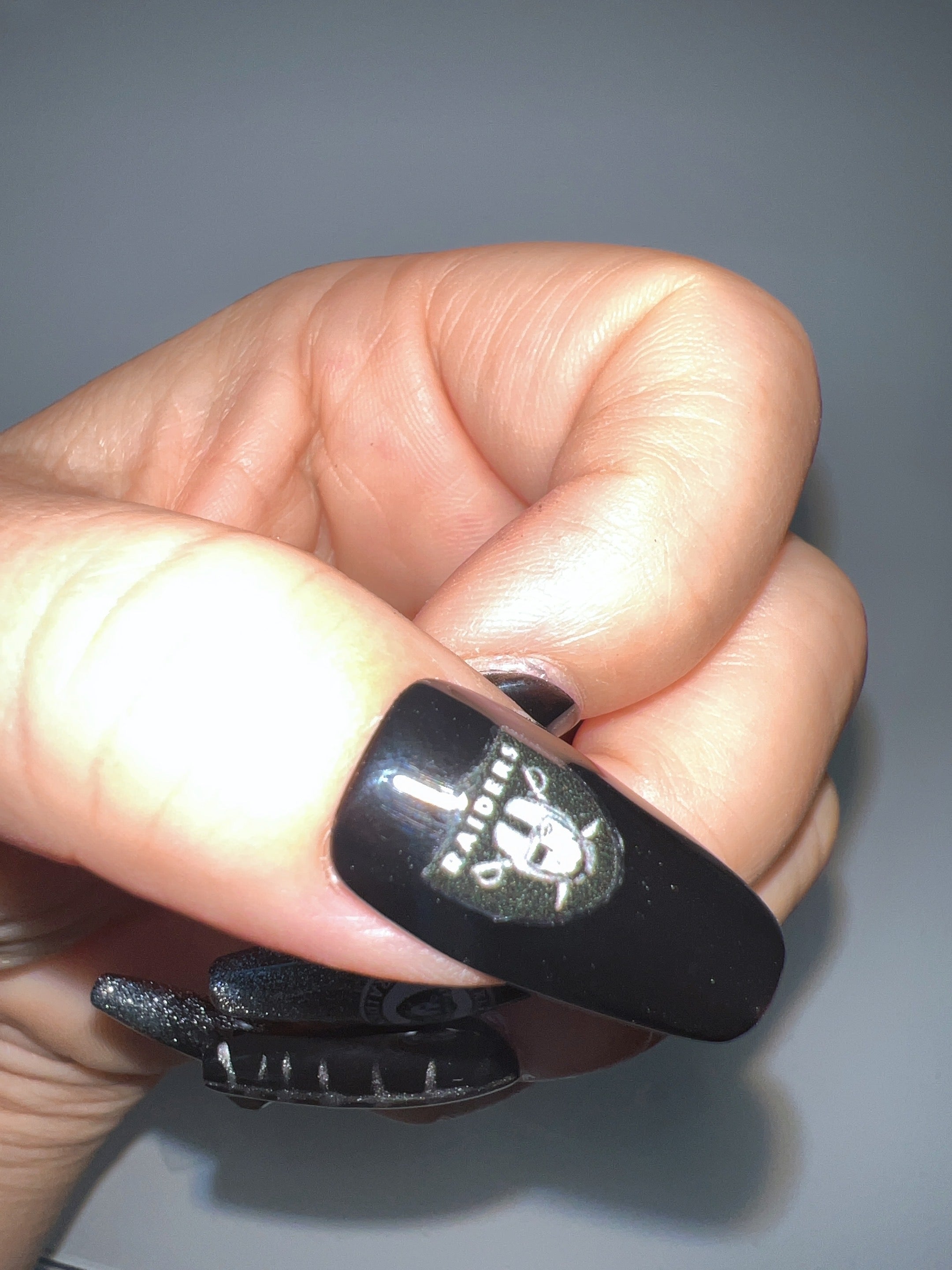 Raider Nation Glam Press On Nails